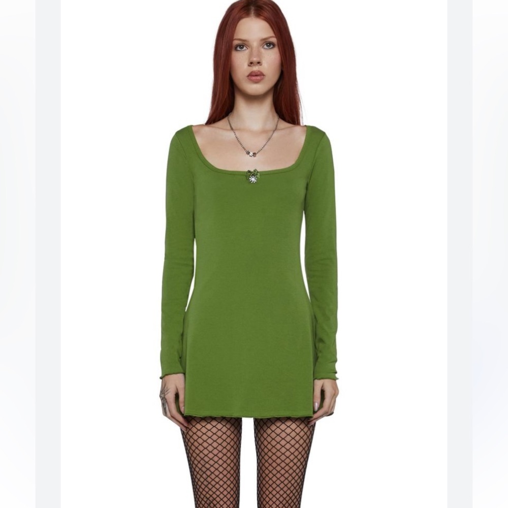 Delia’s Y2K style long sleeve mini dress